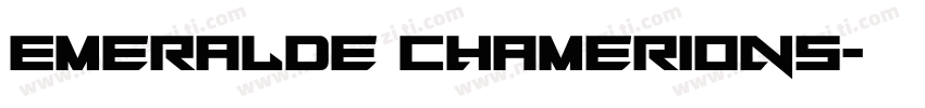 Emeralde Chamerions字体转换